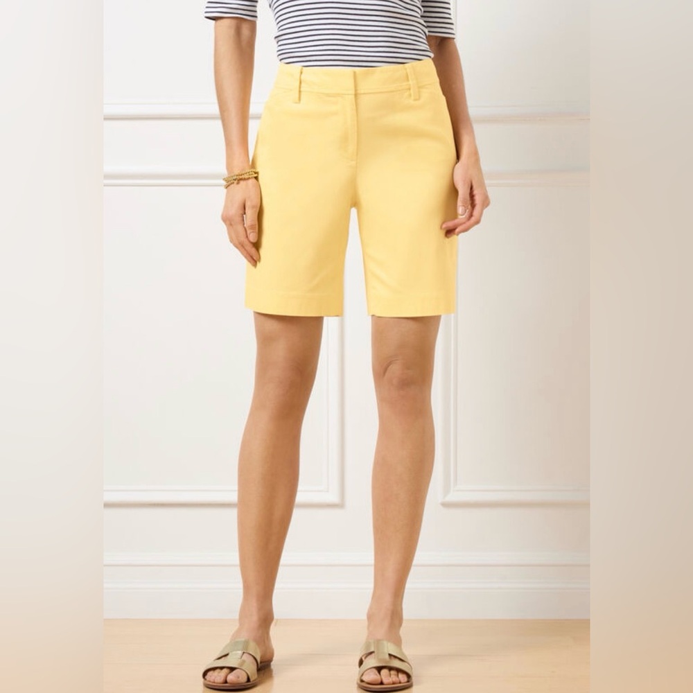 Talbots Yellow Perfect Shorts